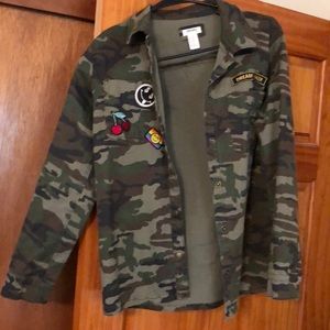 Army fatigue jacket size 13/14